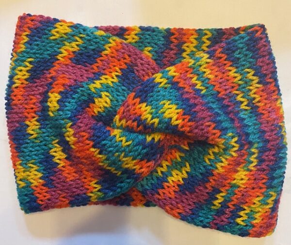 Multi Coloured Headband Wide